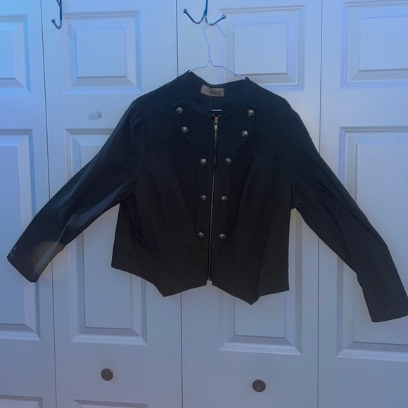 crop military jacket - Picture 1 of 1